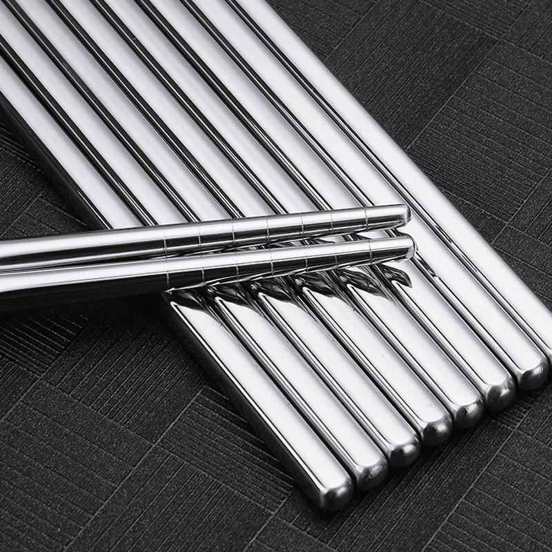 Ru Han 304 Stainless Steel Square Head Threaded Chopsticks