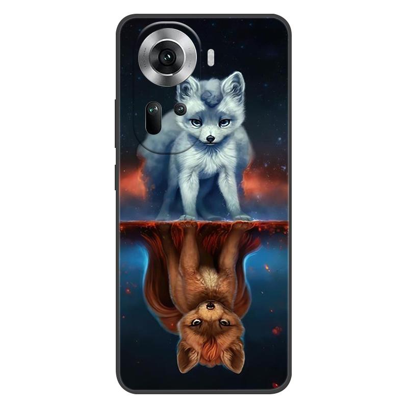 Für OPPO Reno11 5G Hülle für OPPO Reno11 F Funda Global Weiche Silikon Handyhülle für OPPO Reno 11 Pro 11F 5G Cover Coque 2024 Tasche