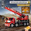 MOULD KING Technische Bausteine APP Fernbedienung LKW All-Terrain Piling Plattform Fahrzeug Kinderspielzeug Weihnachtsgeschenke