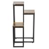 Metal loft standing flower stand, multi-level metal flower stand