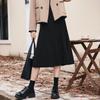 Betu Women's Pleated A-line Knit Skirt