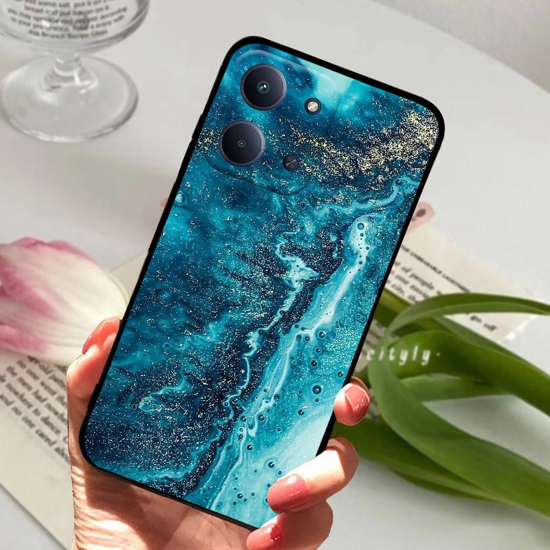 Phone Case For Xiaomi Redmi 15C 171mm Back Cover Black Silicone Soft TPU Funda For Poco C85 C 85 4G Case Coque Shockproof Bumper