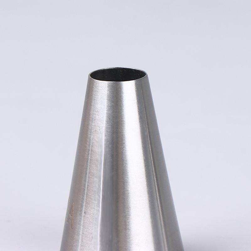 1M/2A/2F/6B Spritstans för tårta DIY Glasyr Spritsmunstycken Bakverkstips Fondant Tårtdekorationsspets Munstycke i rostfritt stål Bakverktyg