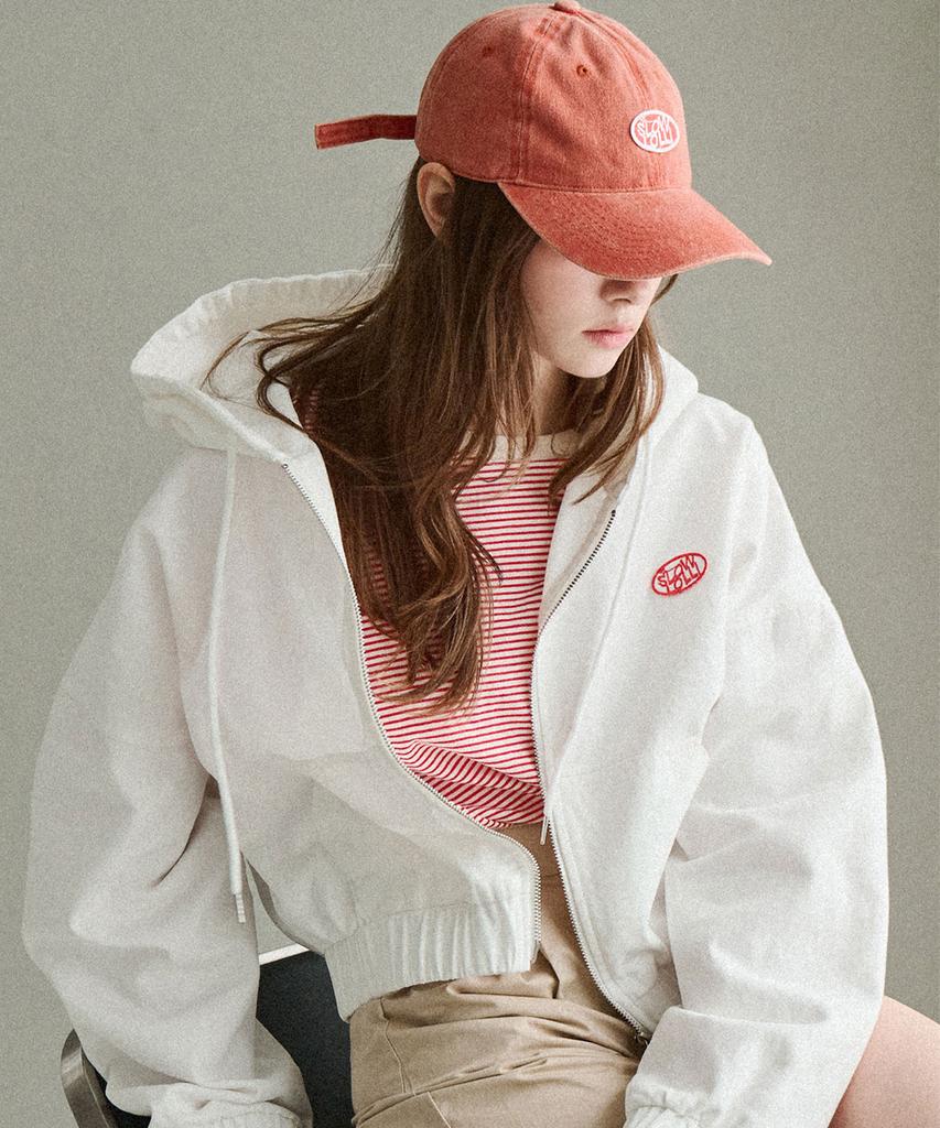SLOWLOLLI [Add Color] Logo Embroidery Ball Cap_5 Colors