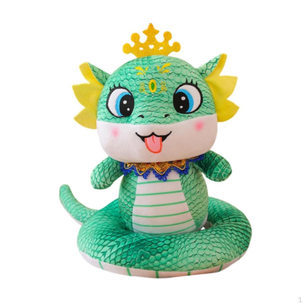 Chinese Year Snake Plush Toy Ornament Housewarming Gift Novelty Cartoon