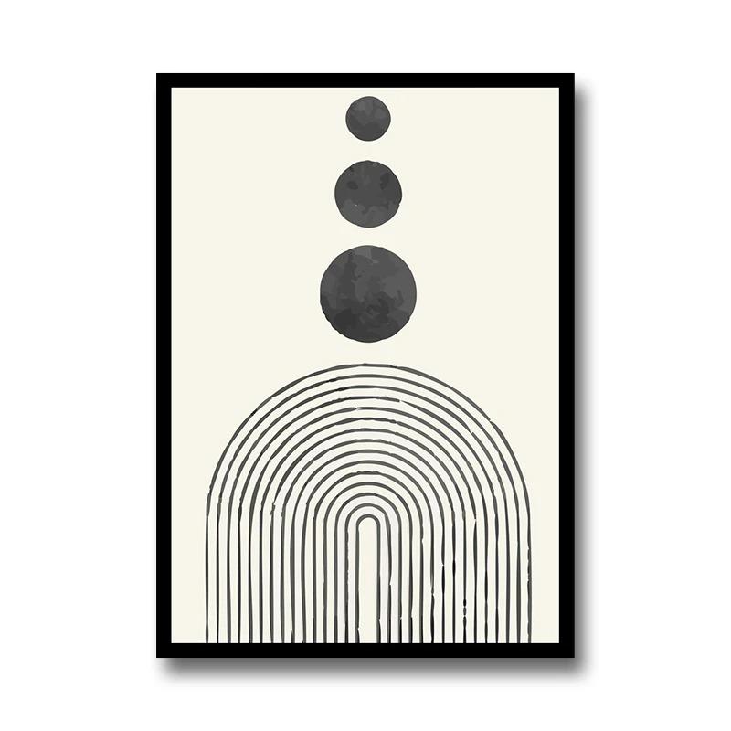 

Абстрактные геометрические картины на холсте Постеры и принты в скандинавском стиле Настенные художественные картины для гостиной Cuadros Домашний декор 21cm×30cm NoFrame