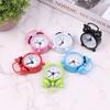 Classic Bell Mini Alarm Clock Quartz Movement Bedside Night Analog Clock