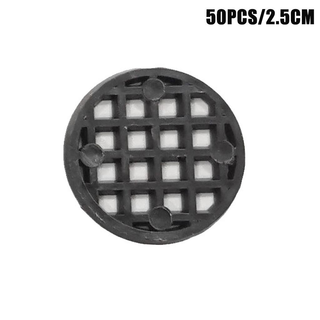 50PCS Flower Pot Hole Mesh Pad Bottom Mat Breathable Drainage Gasket Net