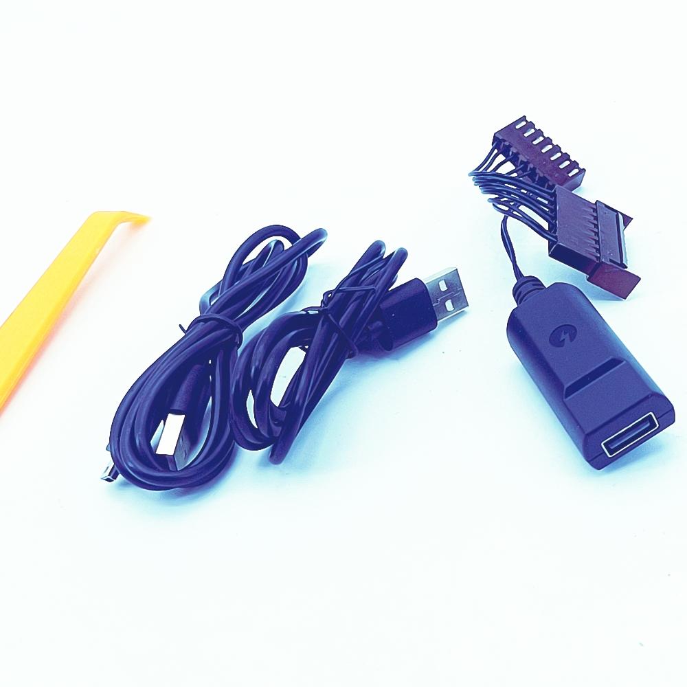 7-pin To USB Dash Cam Power Adapter Fit for Nissan Mitsubishi Toyota 4Runner