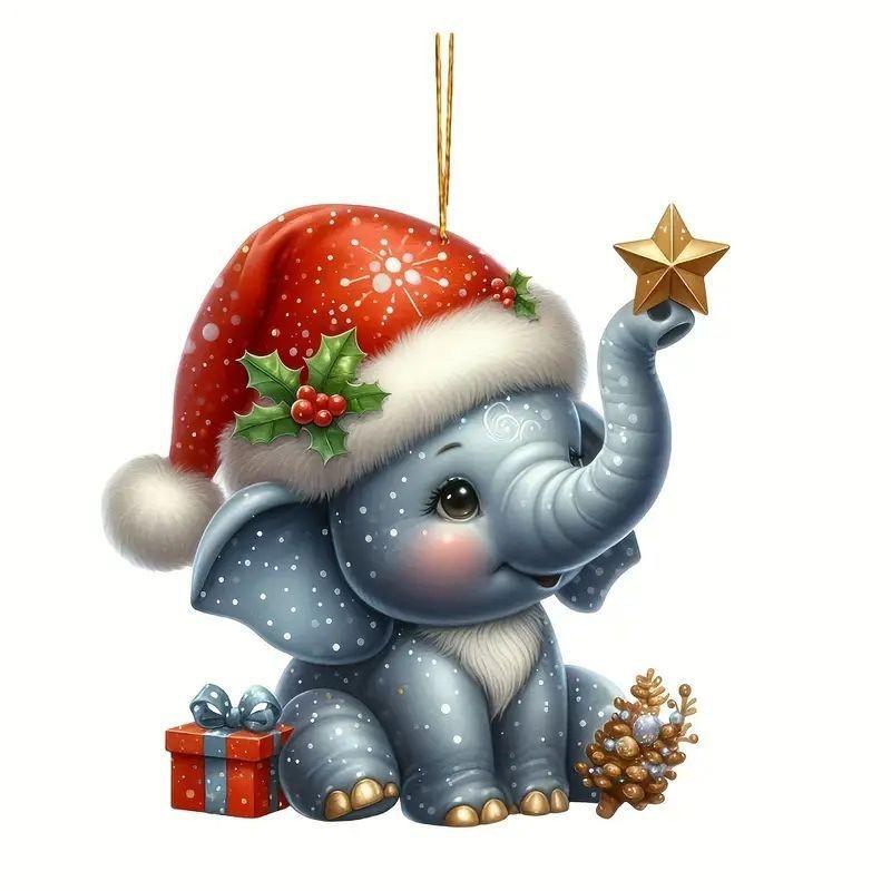 

Акриловое восхитительное подвесное украшение для автомобиля в мультяшном стиле для праздничного настроения