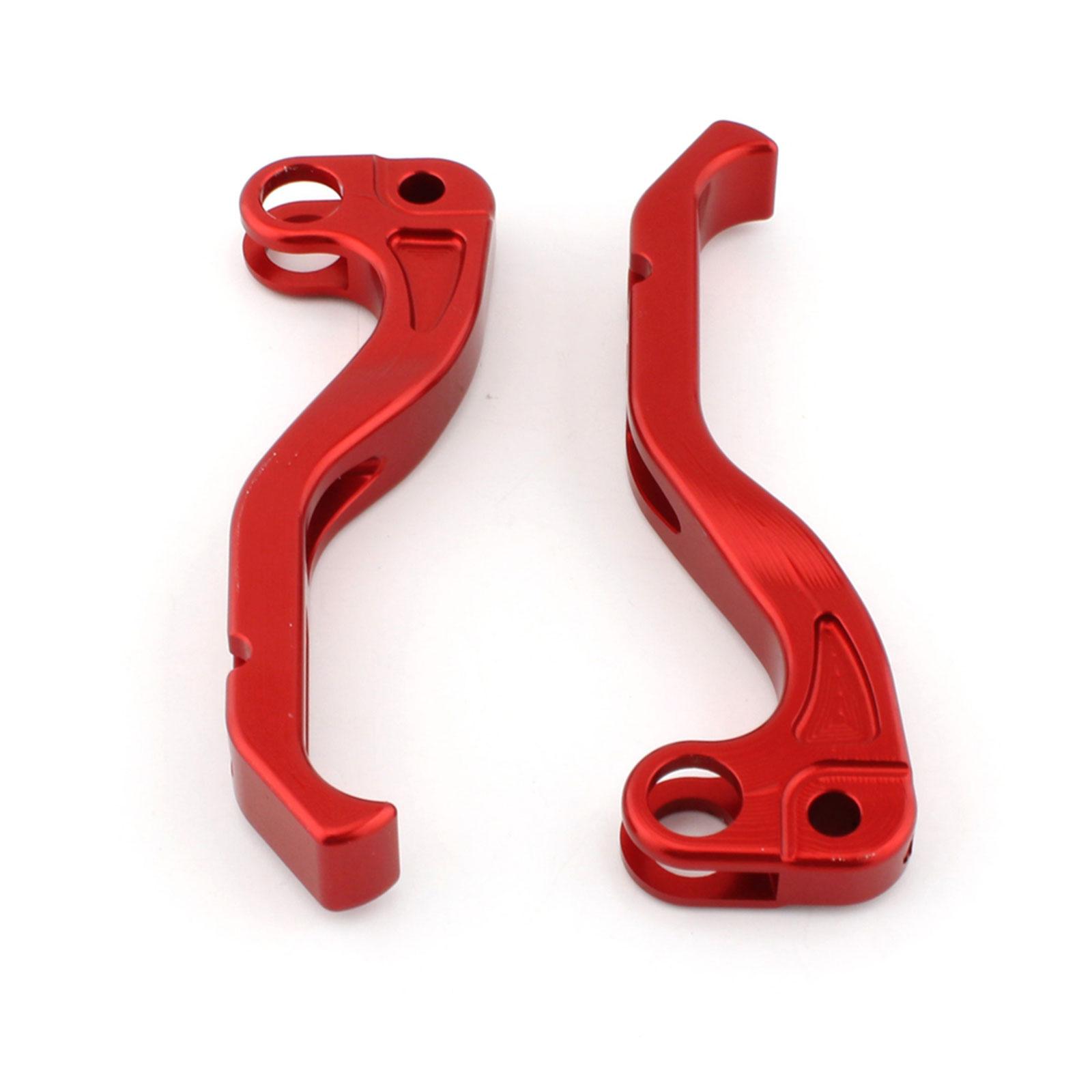 2x Dirt Bike Clutch & Brake Lever Set, Brake Clutch Lever Hand Levers for Sur Ron x/S Accessories красный