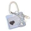 Durable & Waterproof Photocard Holders Keychain ID Badge Holder Bus Card Student School Supplies ID Credit Card Hold
