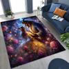 3D Lovely Beauty and The Beast Cartoon Rug for Bedroom Living Room Sofa Home Doormat Decor, Large Kids Play Non-slip Floor Mat