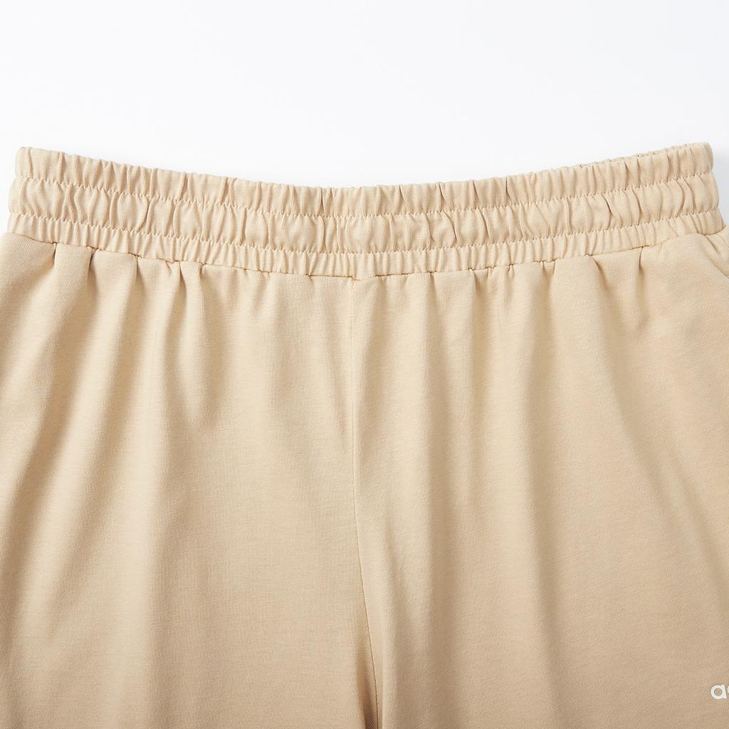 Adidas Solid Color Elastic Mid-Waist Sports Shorts Men Bottoms Light-Brown JP2080
