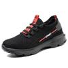 Men's Lightweight Breathable Steel Toe Safety Shoes