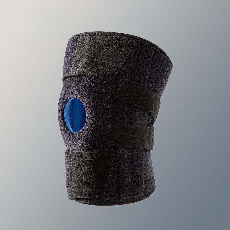 

Наколенник для упражнений с одним давлением, баскетбольная езда, альпинизм, поддержка суставов мениска, бег, дышащий наколенник, наколенник Average size (single)