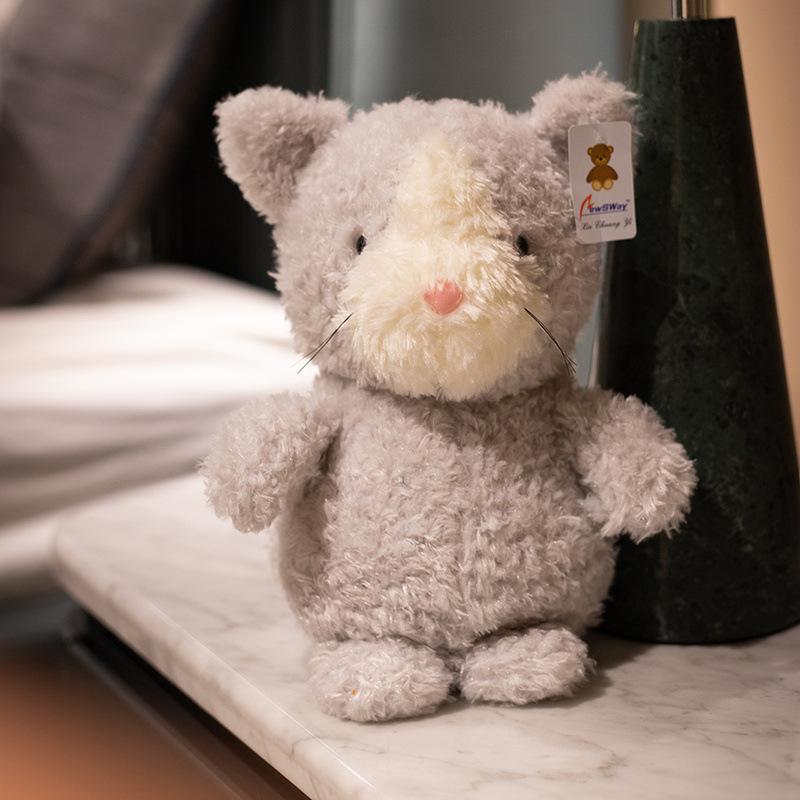 The Original British Little Series of Animal Dolls, Curly Pigs, Plush Toys, Birthday Gifts, Wedding Throwing Dolls