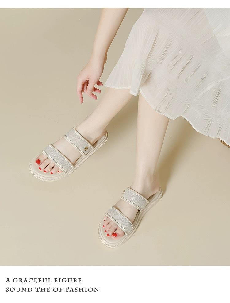 Women's Super Comfortable One-Strap Roman Beach Sandals - 2024 Summer Fashion