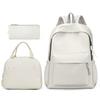 Lishen 3-Piece Student Backpack Set