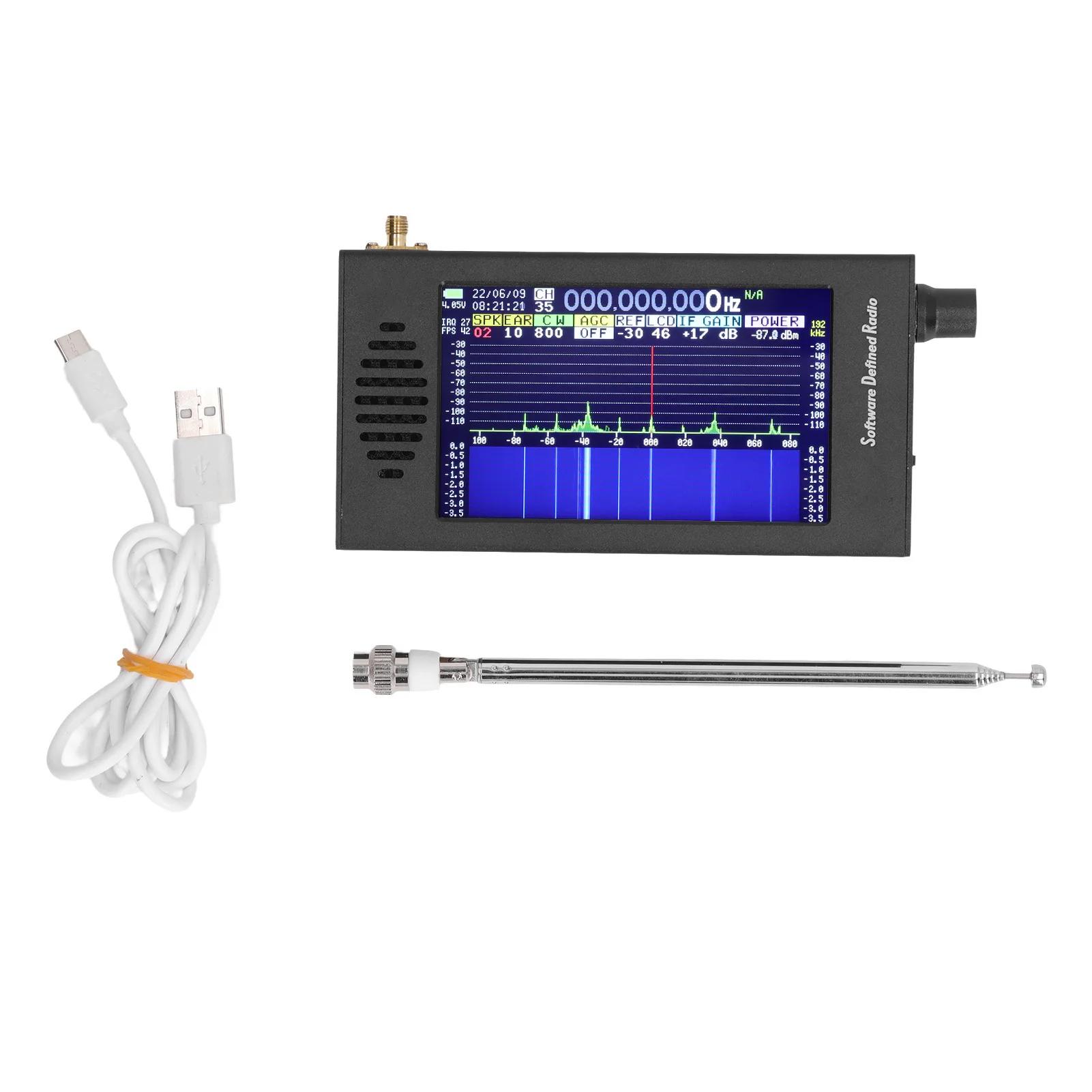 

4,3-дюймовий 100 кГц до 149 МГц FM MW SSB CW HAM Короткохвильовий радіоприймач DSP SDR Радіоприймач DSP SDR Радіоприймач Інструменти