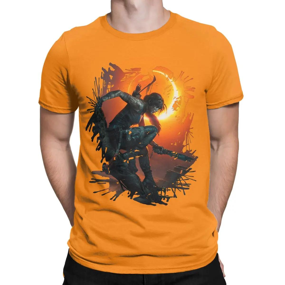

T Shirt Round Neck Clothes Lara Croft Tomb Raider explorer 90s PC gaming temple relic Vintage Novelty 100% Cotton Short Sleeve 4XL