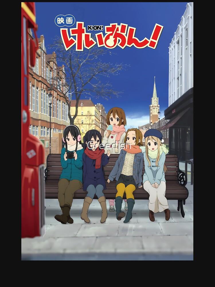 K-On! Põhiline unisex T-särk