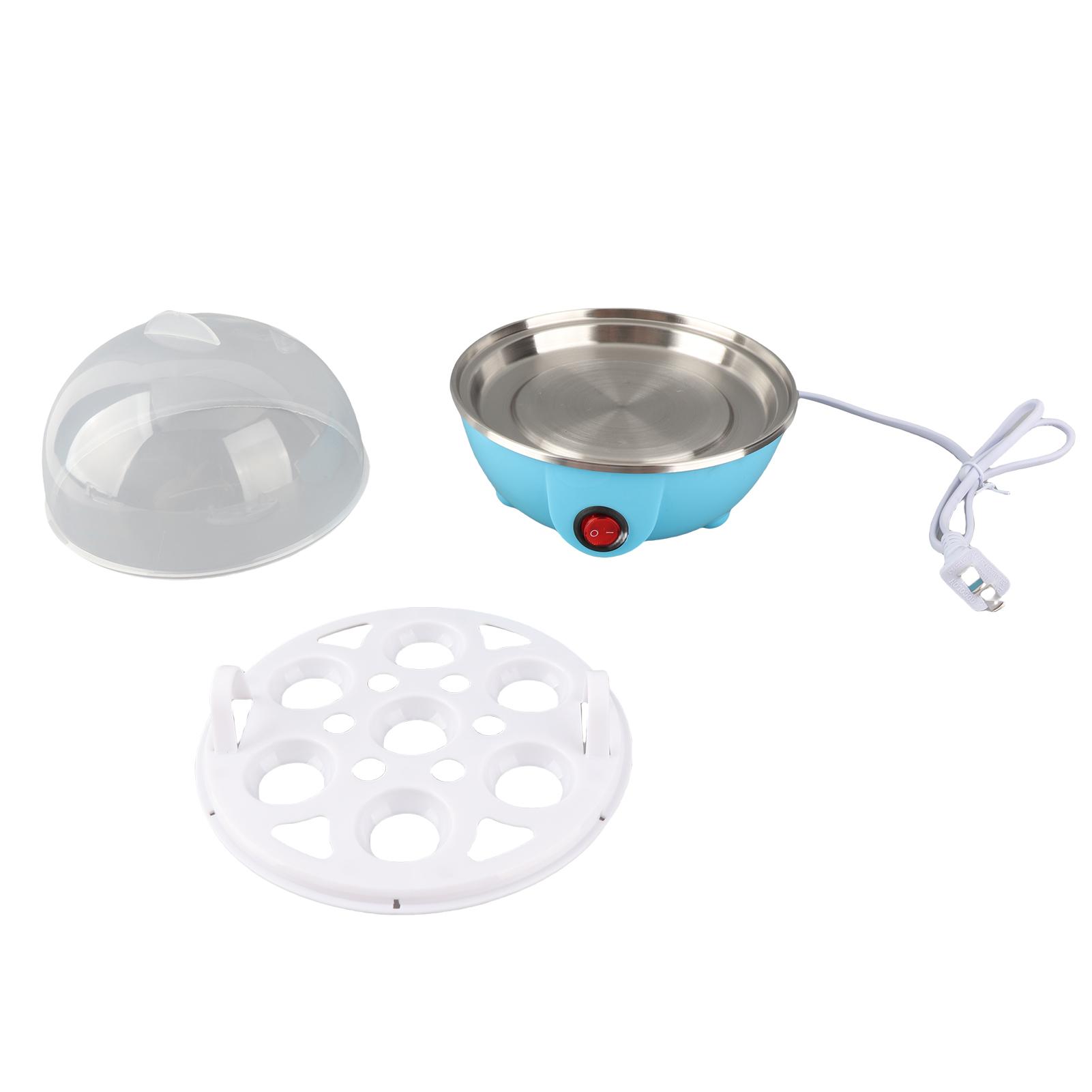 Яйцеварка на 7 яиц, Пароварка для яиц, Антисухая электрическая яйцеварка с мерным стаканчиком 40 мл, Пароварка для овощей, Пароварка для яиц