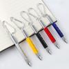 Mini Multifunction Ballpoint Pen Stylus 6 In 1 Metal Screwdriver Touch Screen Tool Pen Small Scale Keychain Pens Gift Accessory