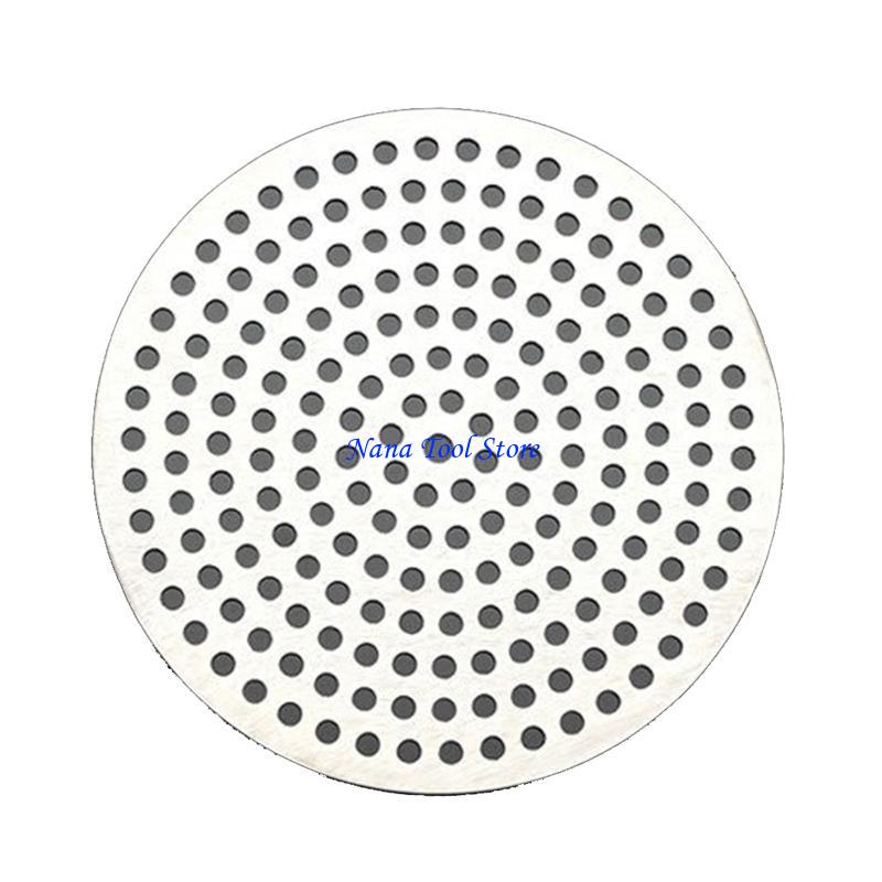 31GJ Round Drain Cover Floor Drain Strainers Mesh Sink Filter Anti-Clogging Shower Hair Catcher for Bathroom Bathtub Kitchen