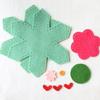 Festival Snowflake Felt Decorations With Embroidery Detail Reusable Christmas Tree Gift Accessories