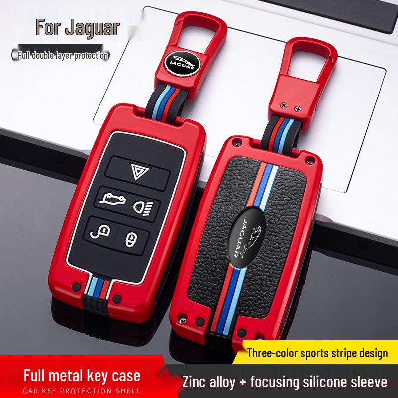 Premium Key Case for 2022 Jaguar XEL, XFL, F-PACE, E-PACE, XF