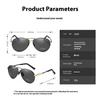 Car Sticker Mercedes Benz A B C E V R Class A35 A45 GLA GLB GLC GLK SLK ML SL Car Leisure Men Women Polarized Sunglasses Anti Gl