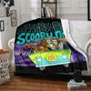 1pc Scooby Doo Blanket Lightweight Flannel Throw For Sofa, Bed, Travel, Livingroom, Office, Couch, Chair, And Bed