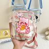 Loopy Cute Mini Transparent Pvc Phone Bag Small Crossbody Purse For Daily Use