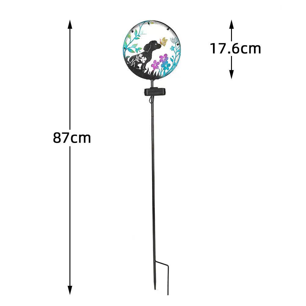 

Светодиодный светильник-колышек с силуэтом животного на солнечной батарее – Кованое железо, уличный ландшафтный декор для двора и небольших участков