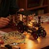 Retro Dampfauto Set Technisches MOC Bausteine Raumdekoration Blöcke Maschinenautos Modell Festival Geschenk für Erwachsene DIY Steine Spielzeug