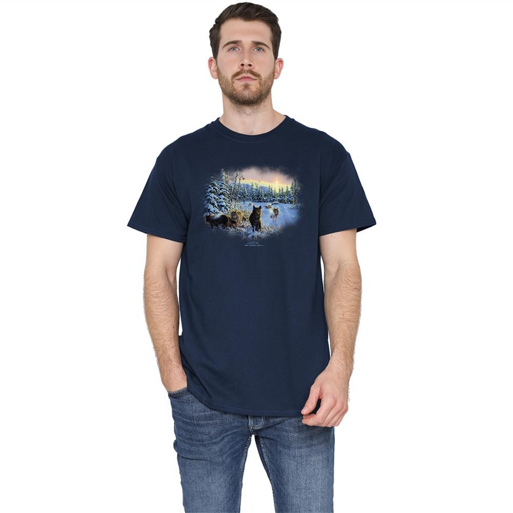 Wildlife Hunters Moon The Spoils T-Shirt S-5XL Navy S