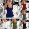 Women Camisole Summer Casual Tank Tops Solid Color Vest