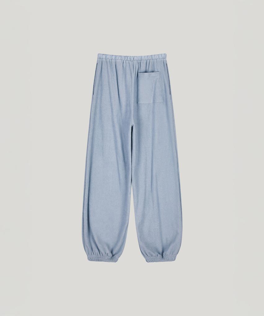 Poeteuseoul Soft Terry Jogger Pants_Blue