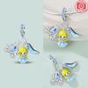 New Pumpkin Car copper Princess Cactus Charm Bead Charms Compatible With Authentic Bracelets Jewellery Making for Women Gift