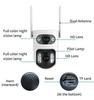 360° Panoramic HD Wireless WiFi Home Security Camera with Bracket