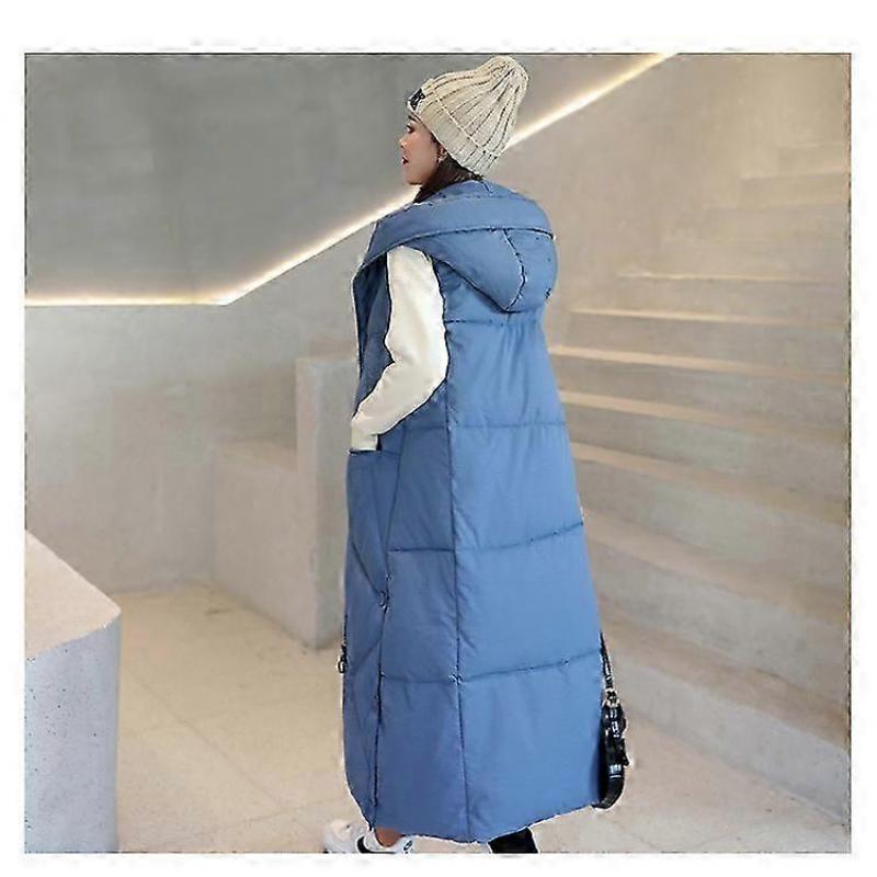 "Women's Long Quilted Vest Winter Down Vest Transition Vest Winter Jacket Long Vest Winter Vest Ligh