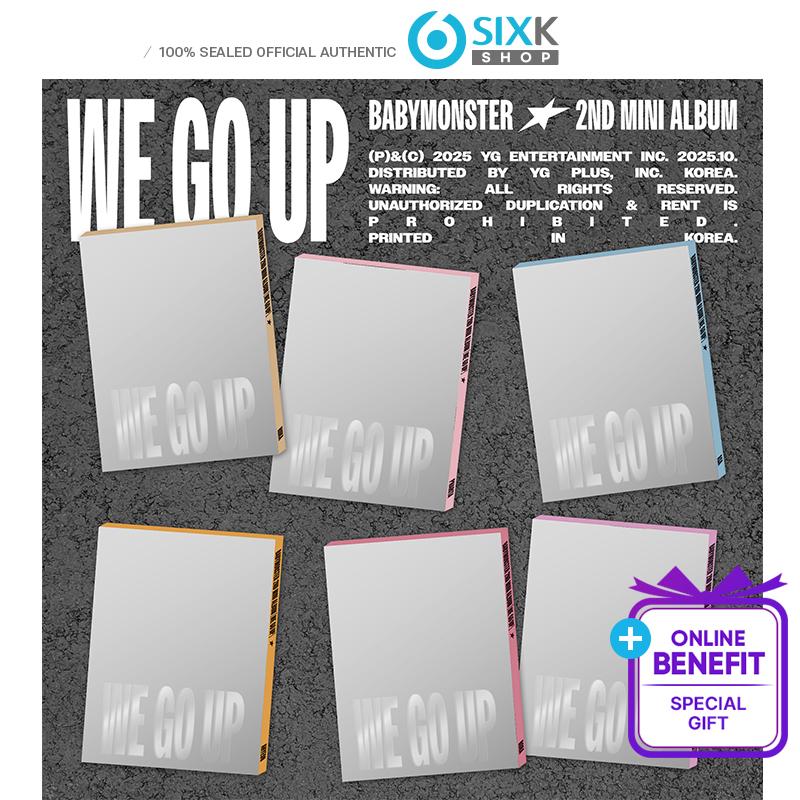 

[Предзаказ] BABYMONSTER 2-й МИНИ-АЛЬБОМ [WE GO UP] ВЕРСИЯ PATTERN. (Выбор участника) (+Онлайн-выгода) [NO POB] ASA VER.