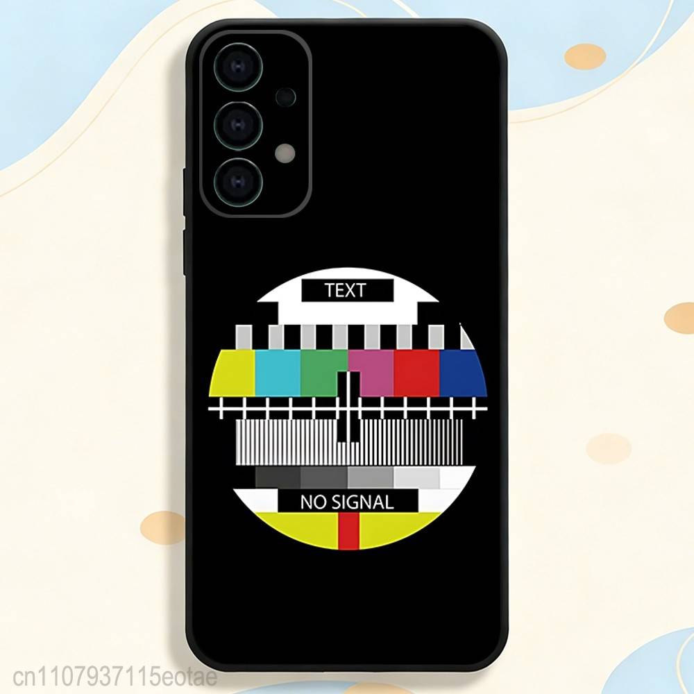 

Чехол для телефона Samsung S серии s21 s22 s23 s24 s25 S26 FE Plus Ultra с принтом «Нет сигнала» (TV ART), мягкий, приятный для кожи, из ТПУ SamsungS22ULTRA5G