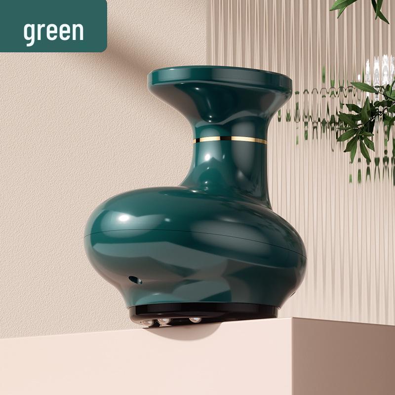 Intelligent Heating Guasha & Cupping Massage Device for Full-Body Lymphatic and Meridian Therapy