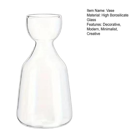 Стеклянная гидропонная ваза, прозрачный художественный контейнер для размножения растений, стеклянная ваза для авокадо, настольное украшение, идеальный подарок для садоводов, декор для дома и офиса