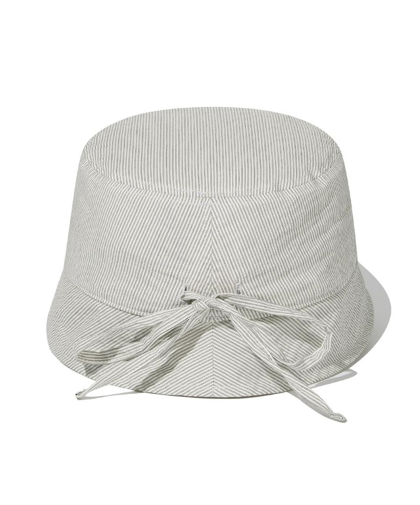COVERNAT WOMAN Clover Heart Stripe Bucket Hat Stripe