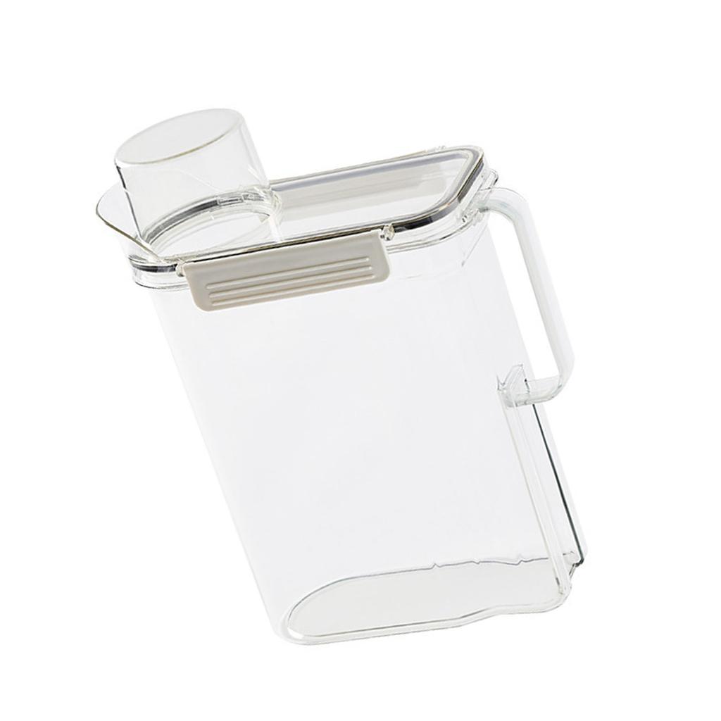 Laundry Detergent Storage Box Large Capacity Sealed Lid Plastic Laundry Powder Storage Organizer for Laundry Room