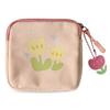 Bag With Pendant Coin Money Bags Lipstick Cosmetic Bag Tulip Coin Purse Women Change Storage Bag