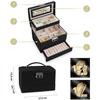 Jewelry Box Ms-704 Massido - Black